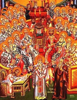 I მსოფლიო კრების წმიდათა მამათა კვირა (325) - აღდგომიდან მე-7 კვირა